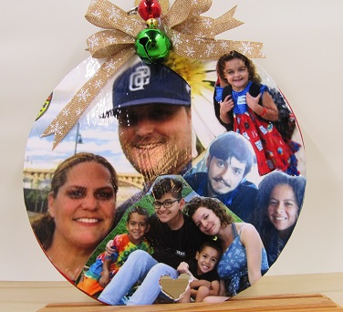 family, Christmas, ornament, celebrate