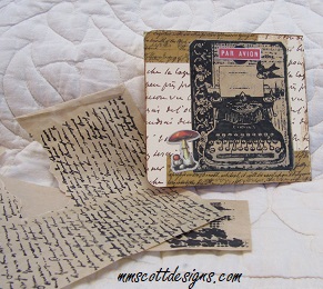 mixed media notebook