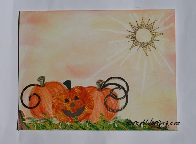 Halloween, Halloween décor, Halloween cards, handmade cards, collage, collage cards, pumpkin, pumpkins, fall season,Halloween celebration, 