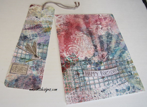 Handmade,handmade cards, craft projects, easy craft projects,love to read,bookmarks,stenciling,Creative lifestyle,