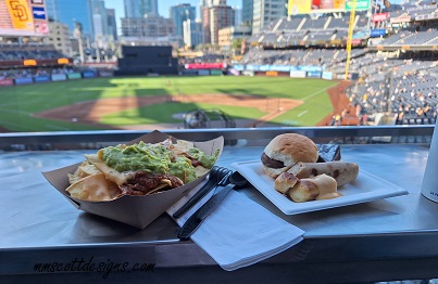 Baseball, padres baseball game, baseball fun, blogger, sports, baseball food, baseball snacks,