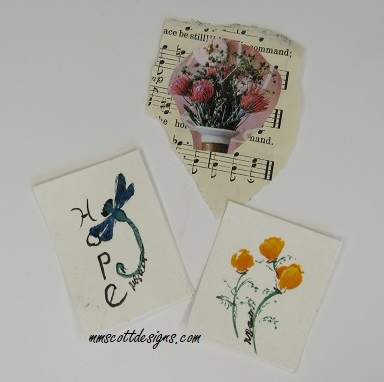 Easy techniques for handmade cards,Handmade, collage,handmade cards,craft projects, easy craft projects,emboss, embossing,rubberstamping, Sumi-e,Recycle, upcycle,