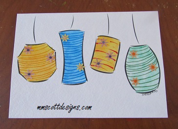 paper lanterns