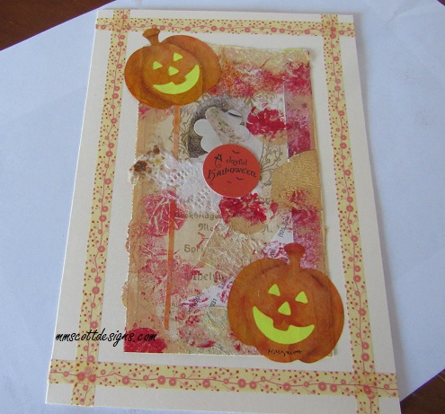 Halloween card ideas, Halloween card, Halloween décor, vintage Halloween, Handmade, collage,handmade cards, craft projects, easy craft projects,Recycle, upcycle,Washi tape, Creative lifestyle,vintage