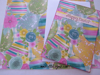 Handmade Easter card