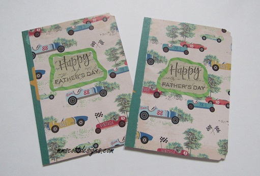 Handmade racing card