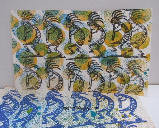 Easy techniques for Fathers day cards, Art blog,Kokopelli, Art projects,Blogger