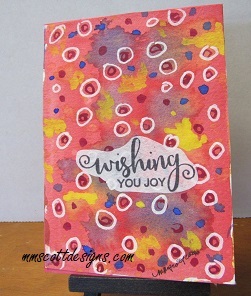 Easy watercolor cards