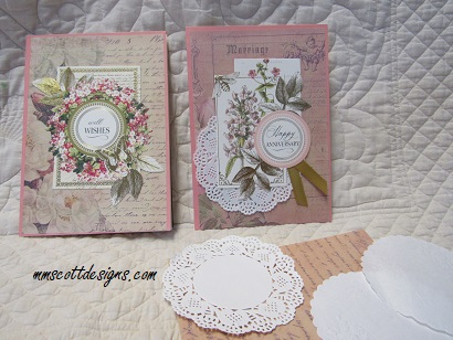 Handmade vintage card